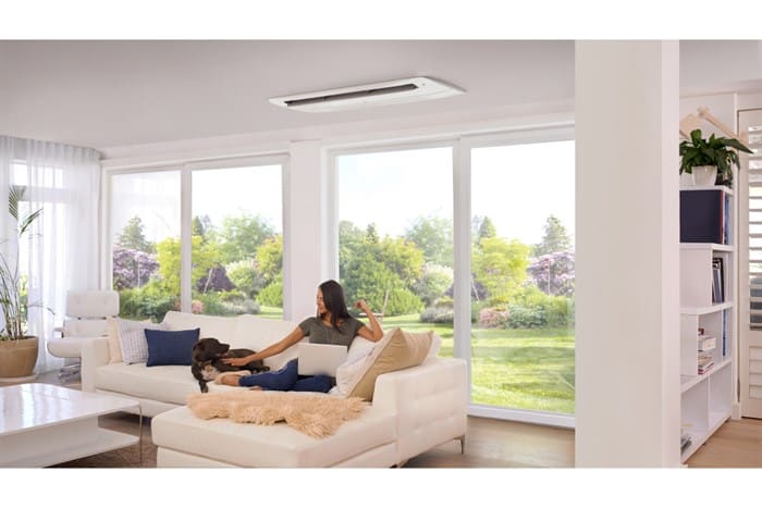 Điều hòa âm trần LG Inverter 24000 BTU 1 hướng thổi ZTNQ24GTLA0